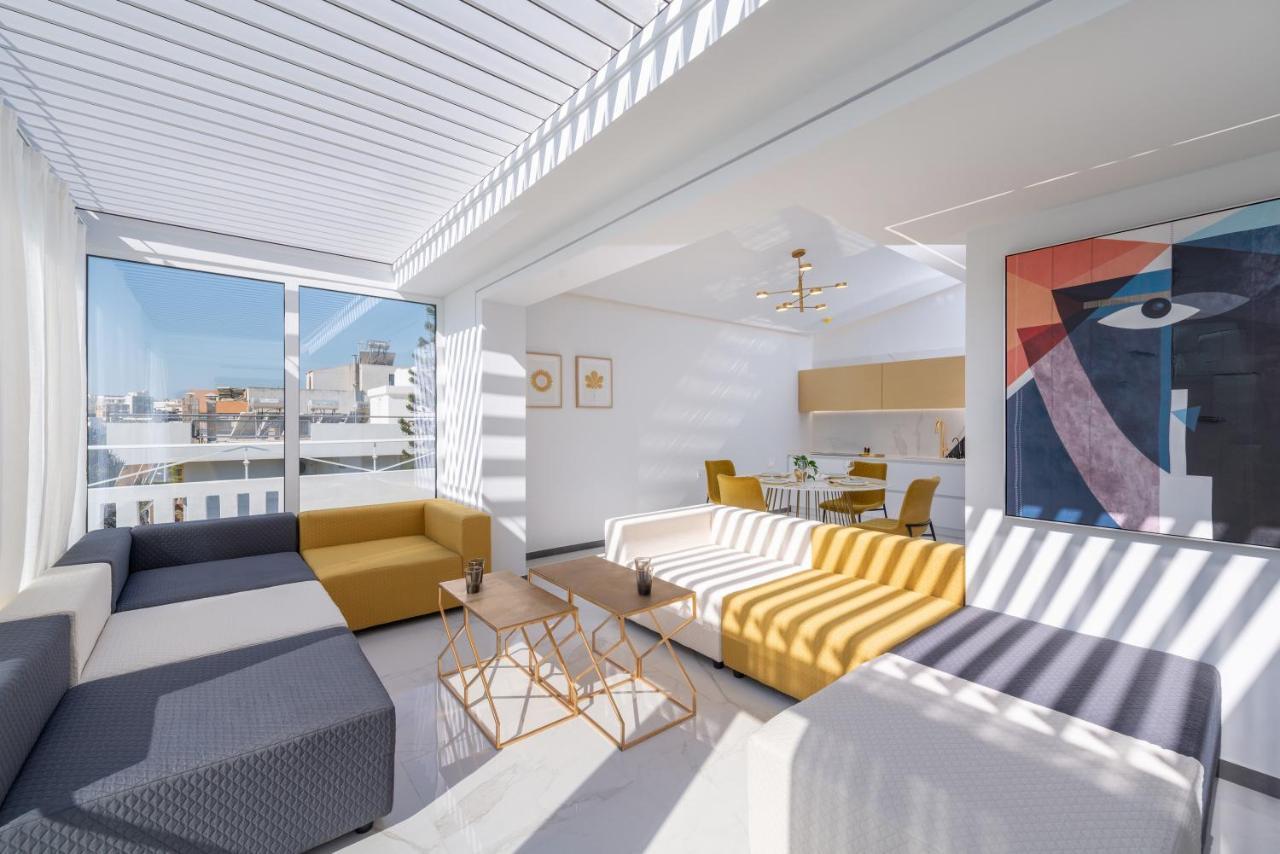 הרקליון H Experience Spectacular Rooftop Loft מראה חיצוני תמונה