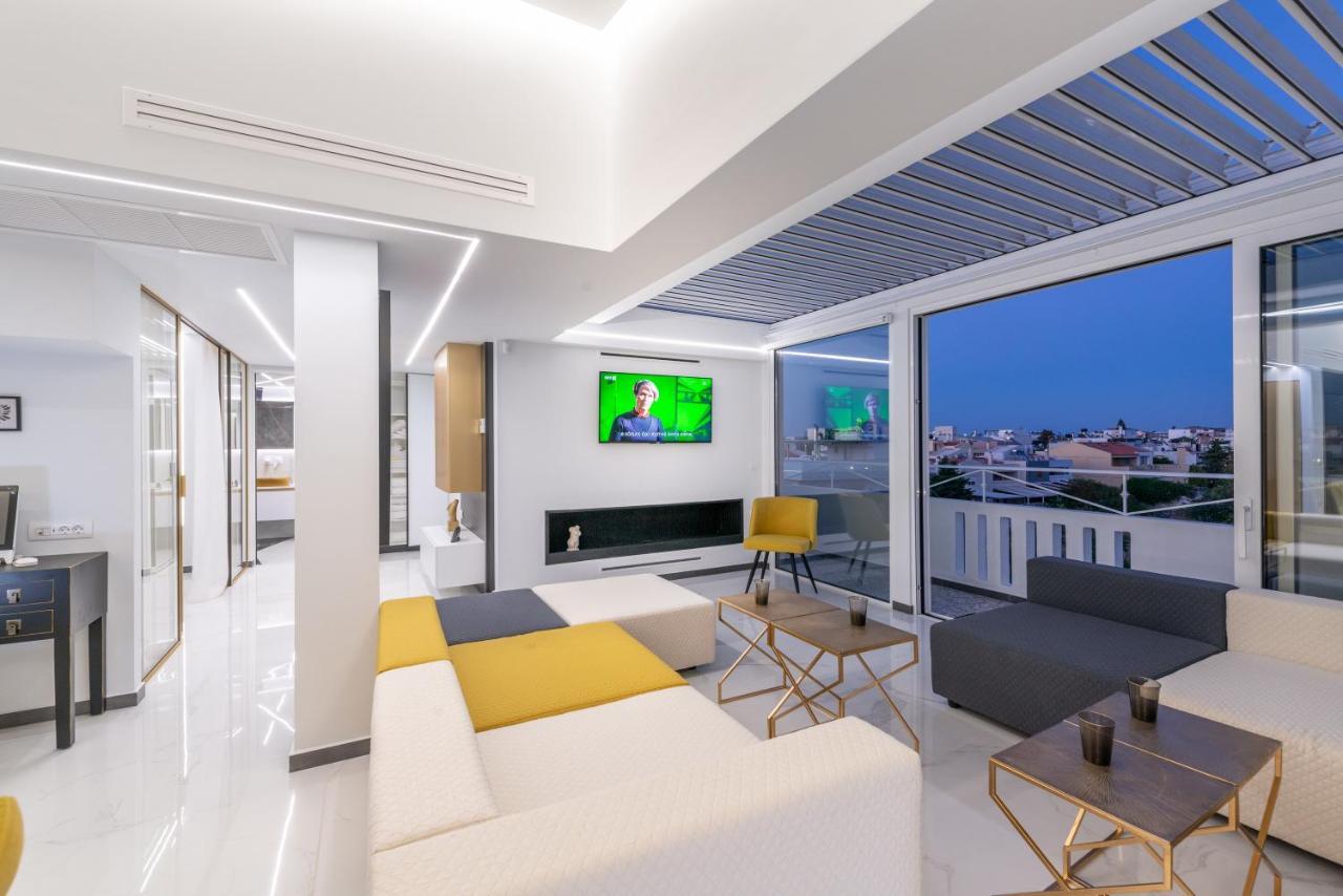 הרקליון H Experience Spectacular Rooftop Loft מראה חיצוני תמונה